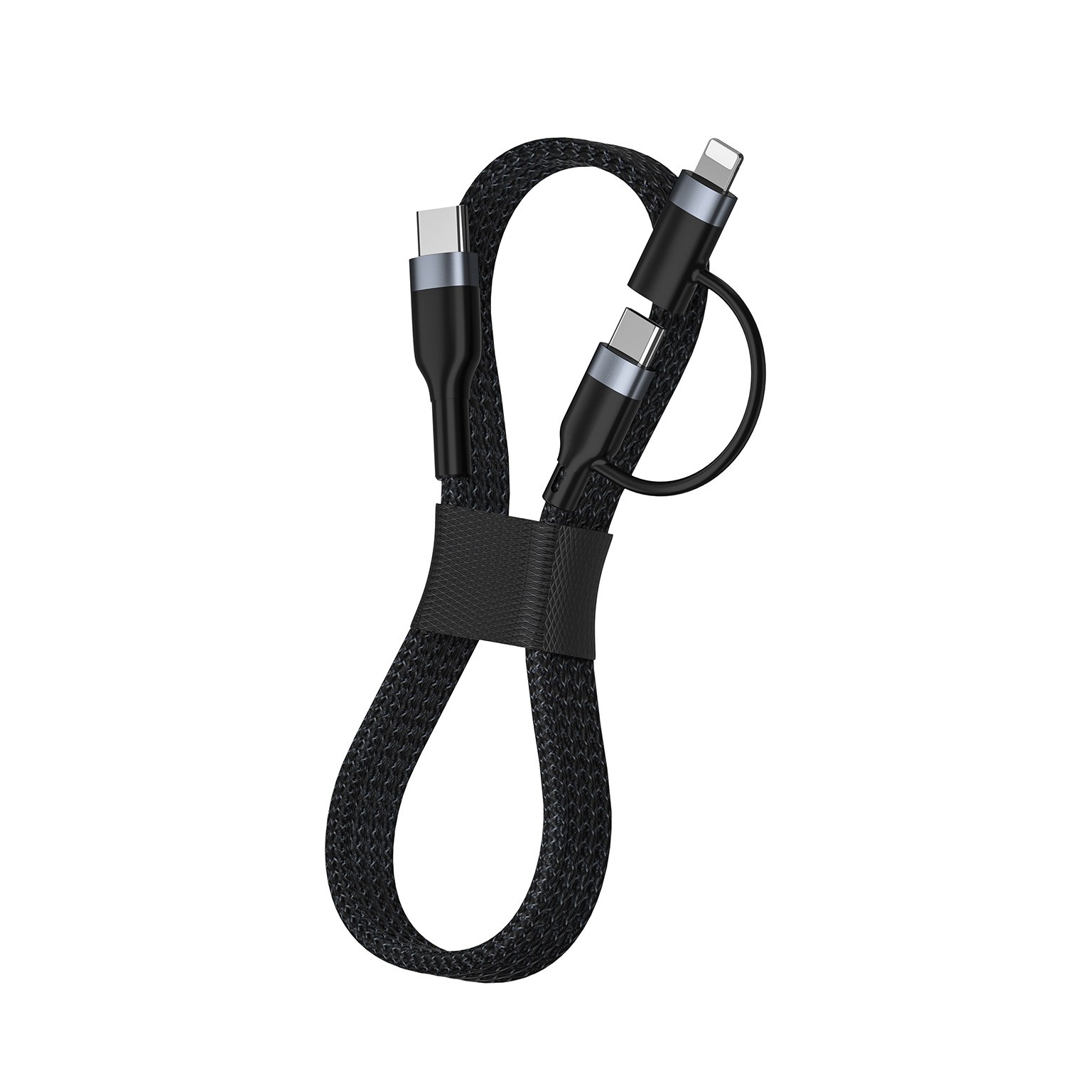 PD two-in-one data cable weaving model
