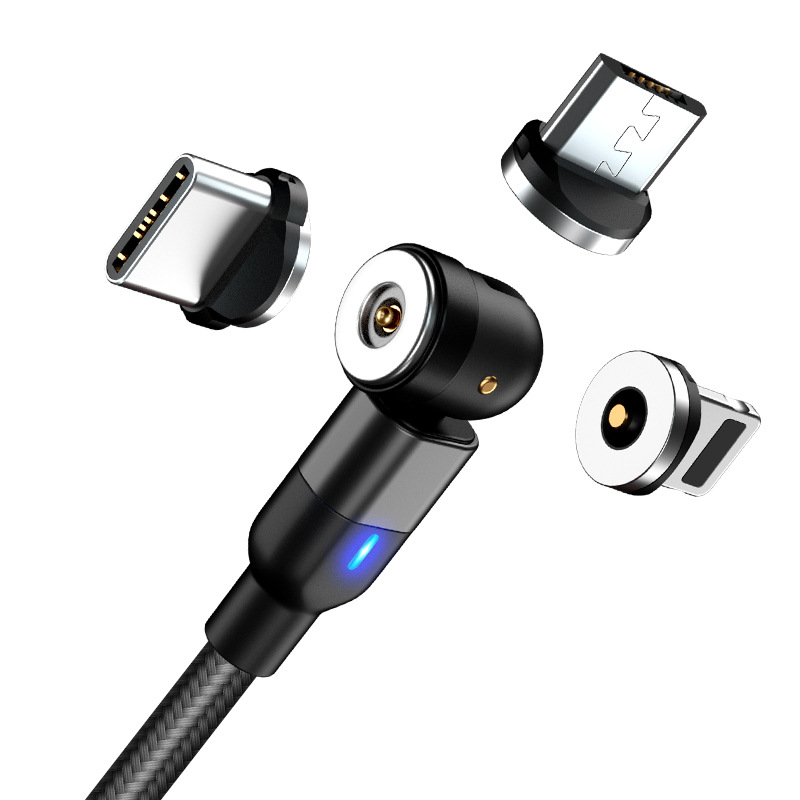 540 degree magnetic suction charging wire